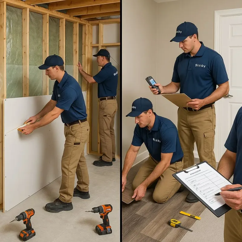 Repairs and Reconstruction process in McLendon-Chisholm, TX