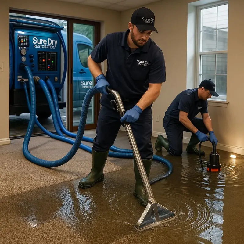 Water Extraction and Removal process in McLendon-Chisholm, TX